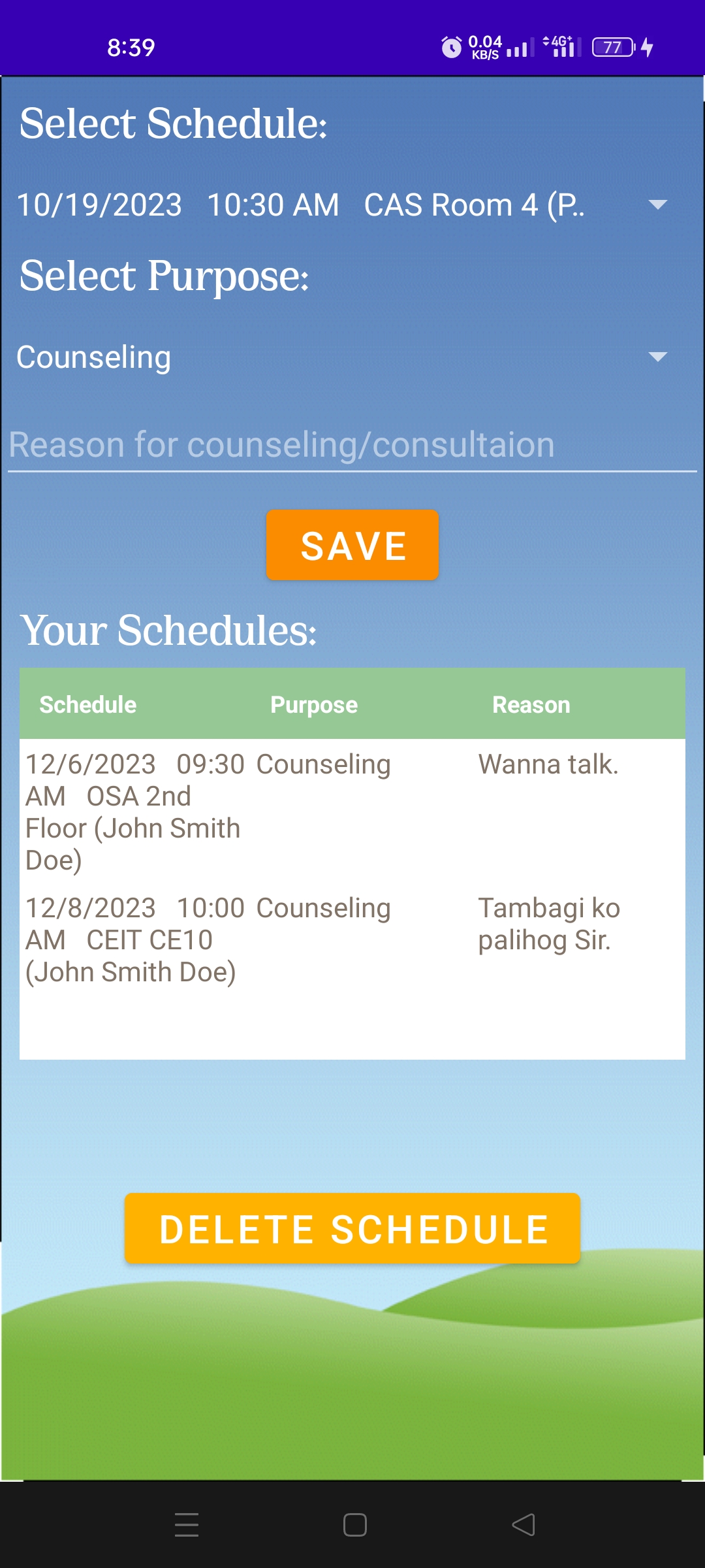 USM Mental Health Screenshot 5