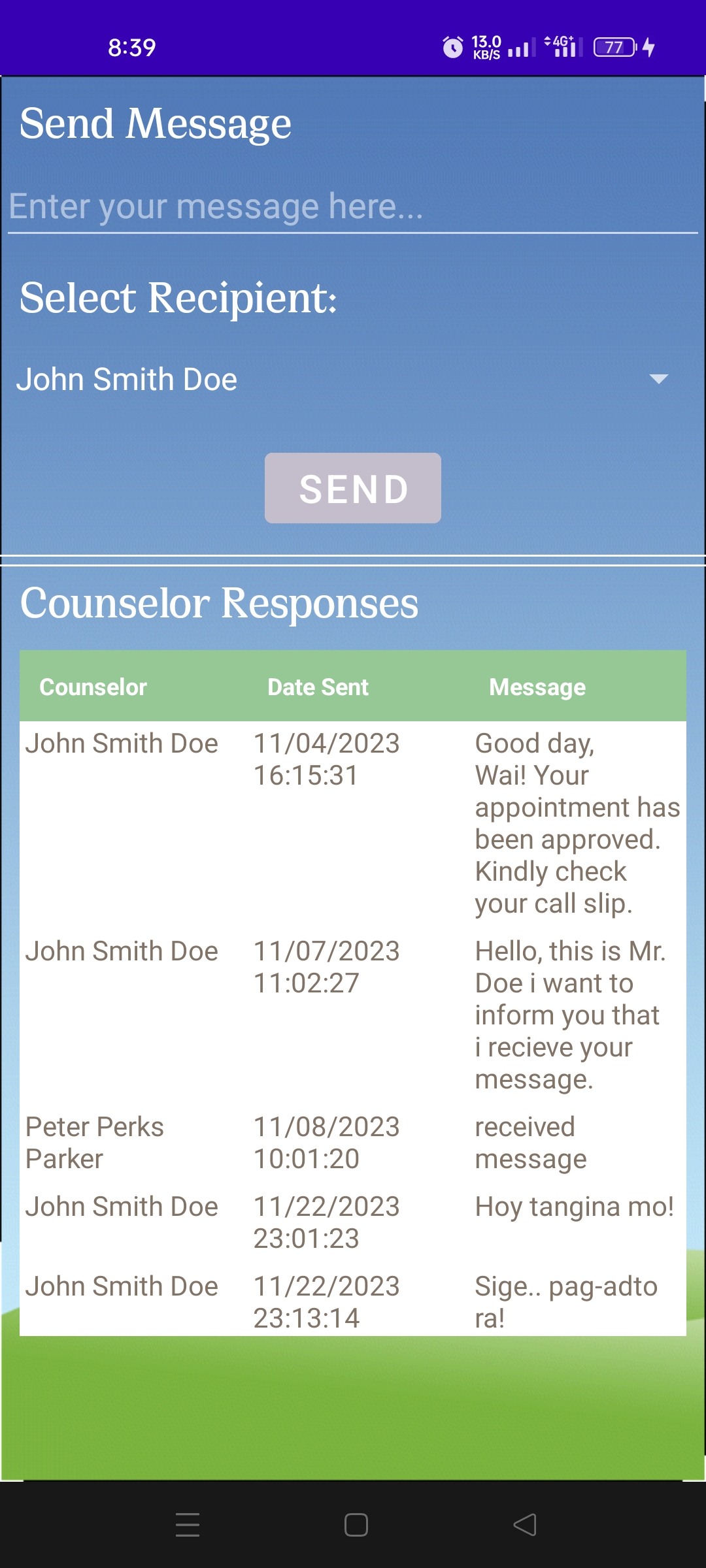 USM Mental Health Screenshot 6
