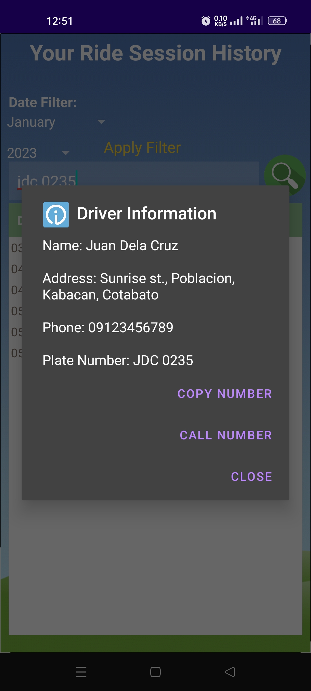 USM Trike Tracker Screenshot 4