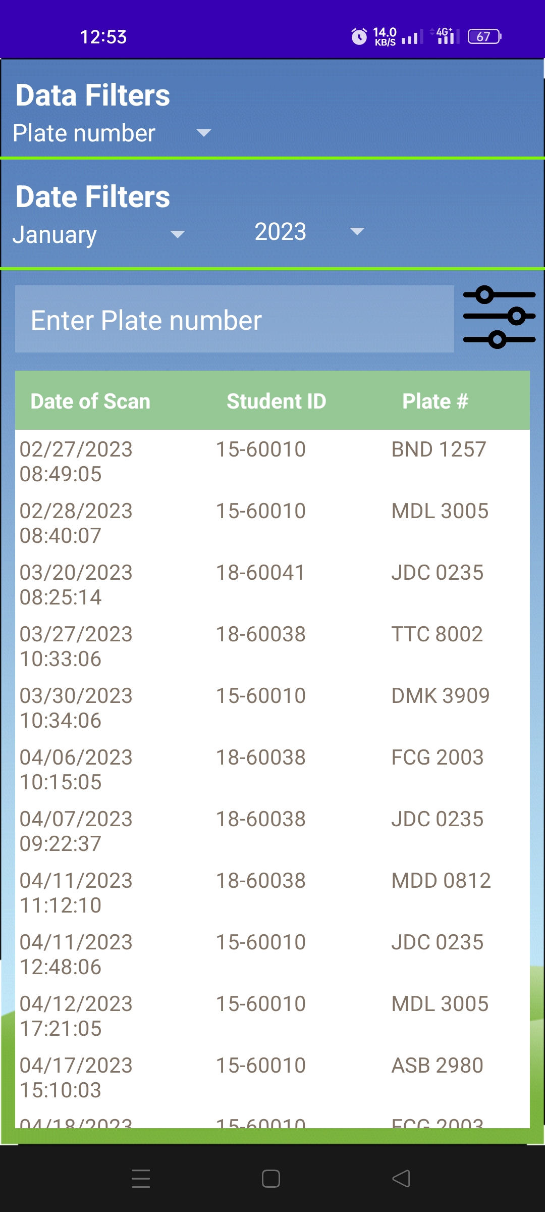 USM Trike Tracker Screenshot 5